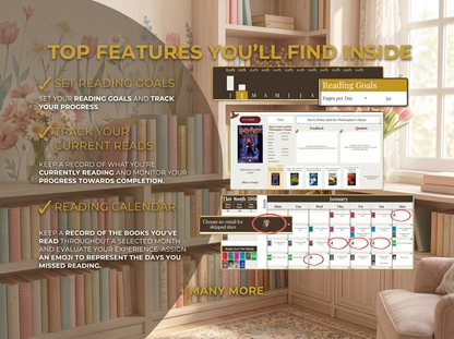 BookisBloomReaders - Reading Journal For Google Sheets