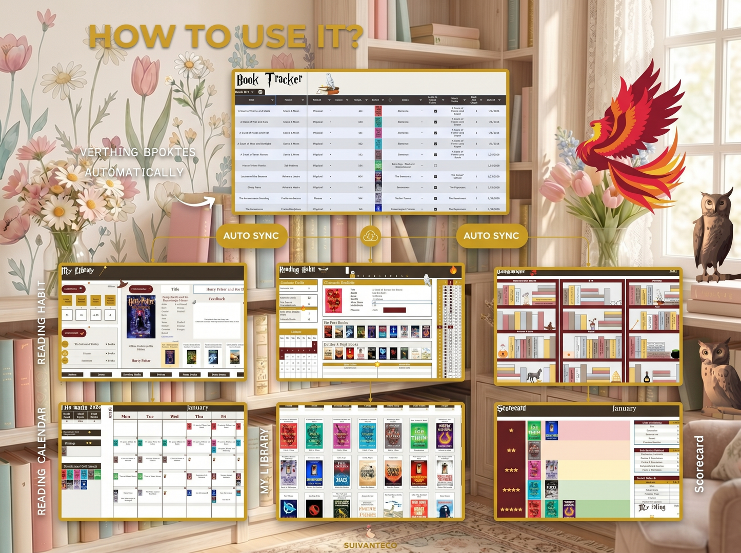 BookisBloomReaders - Reading Journal For Google Sheets