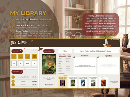 BookisBloomReaders - Reading Journal For Google Sheets